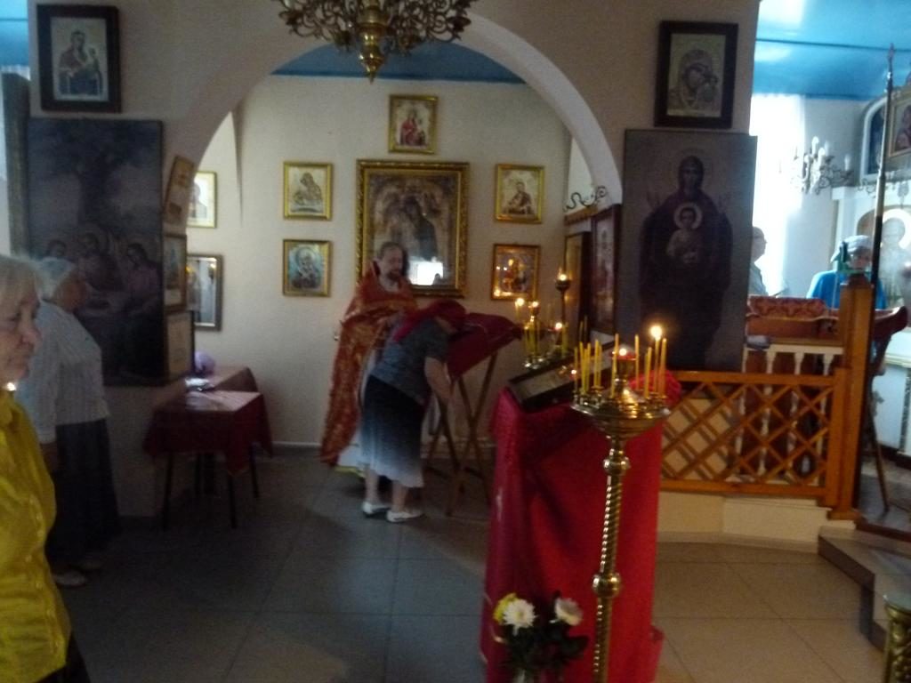Неделя 4-я по Пасхе в храме Николая Чудотворца, Тюльган, 19 мая 2019