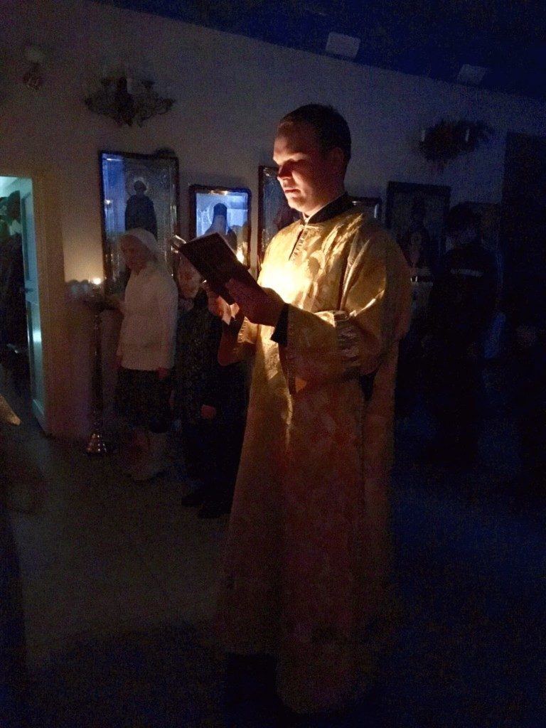 Предпразднство Рождества Христова в храме Николая Чудотворца в Тюльгане